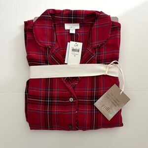 J.Jill Sleep Plaid Flannel Pajama Set NWT
